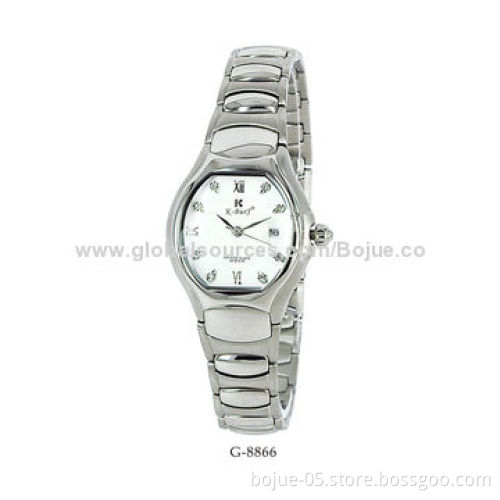 Vogue Ladies' Watch, Made of Stainless Steel Case Material, Sized 240*36mm